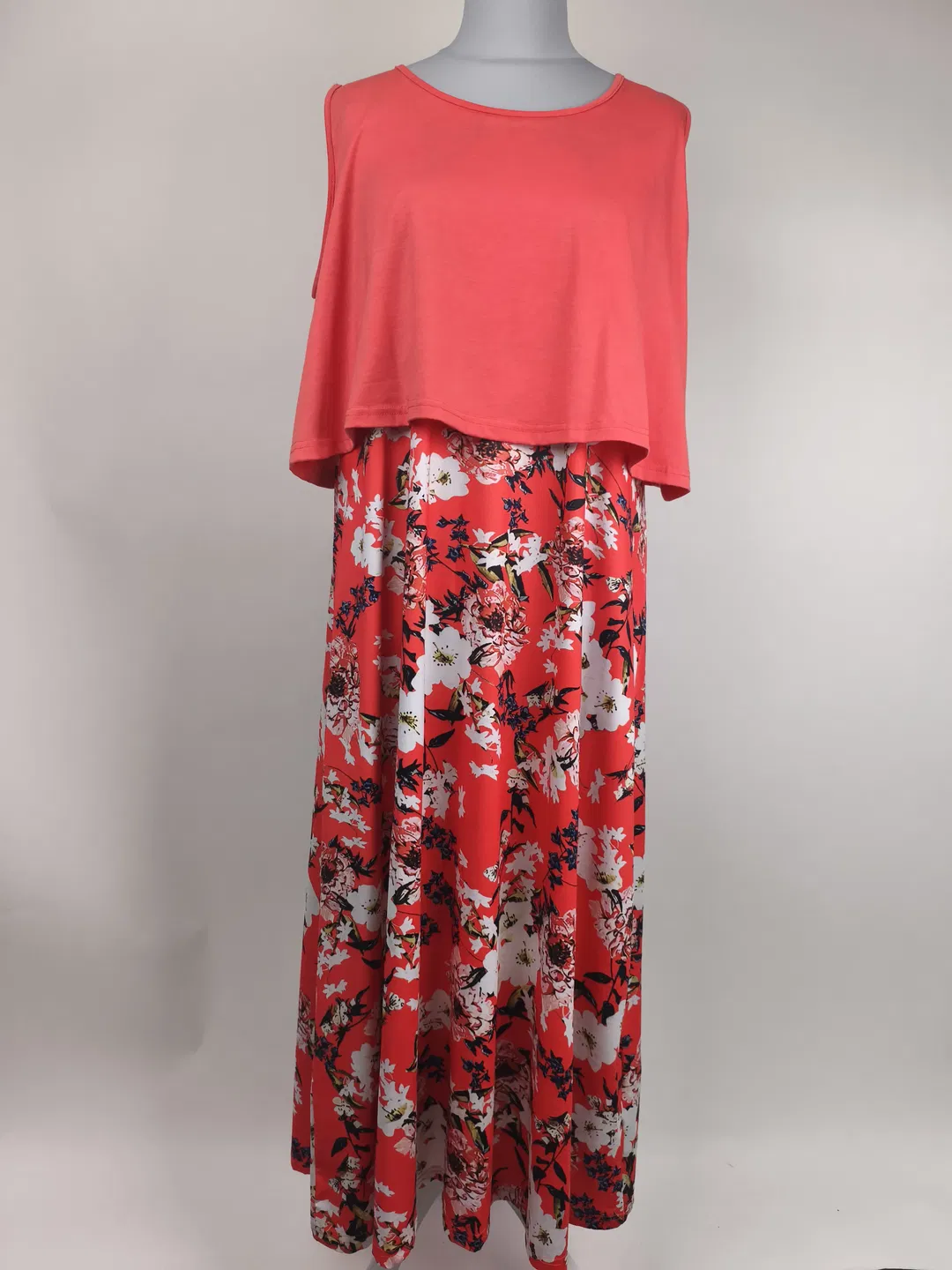 Geblümtes Damenkleid Gr. 4XL - Bild 1