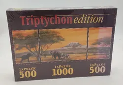 Spiel Spass -  Triptychon Edition - Puzzle - Bild 1