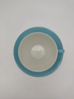 2 Lilien Porzellan DAISY Kaffeetassen 18, 1. Serie - blau & grün - Bild 7