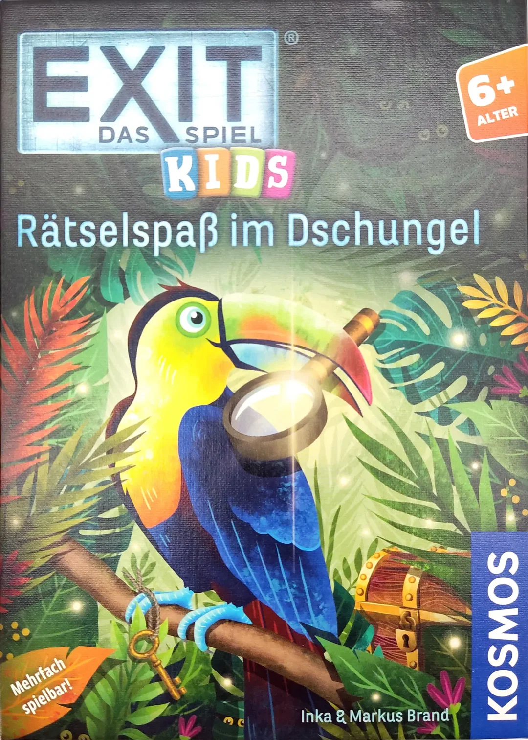 Exit das Spiel KIDS - Rätselspaß im Dschungel - KOSMOS – Bild 1