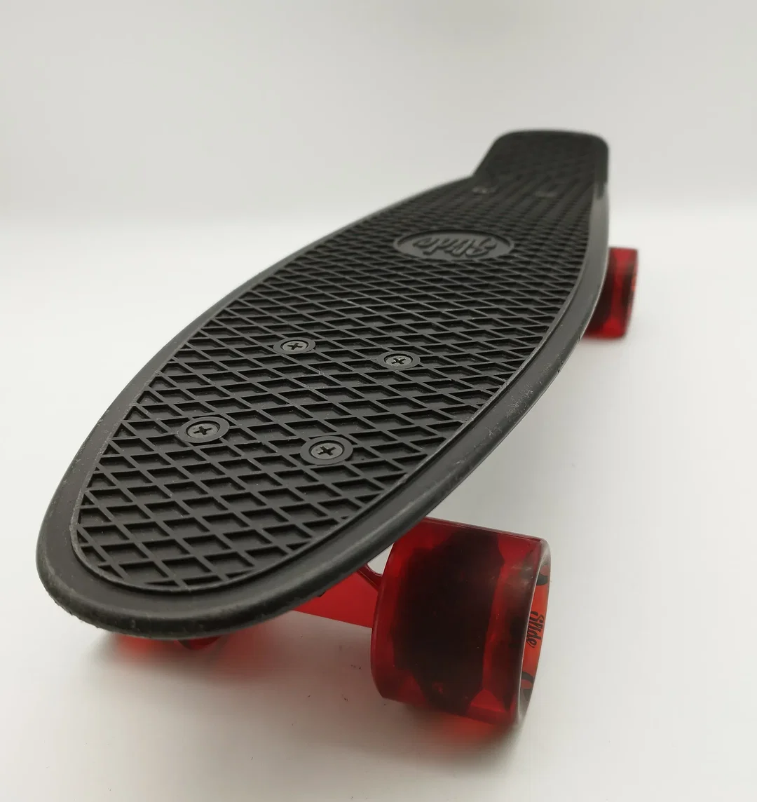 Slide Pennyboard - schwarz-rotes Design - Bild 3