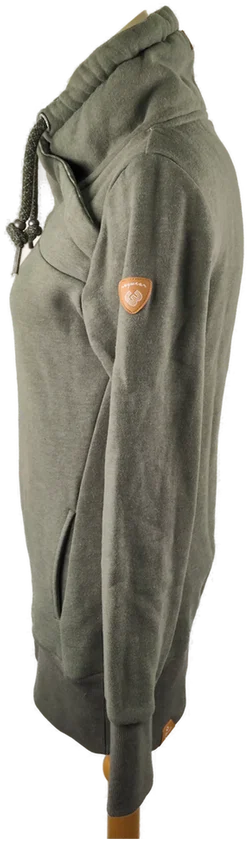 Damenpullover Größe 36 in Olivgrün mit Kragen | Casual-Chic – Vorschau 2
