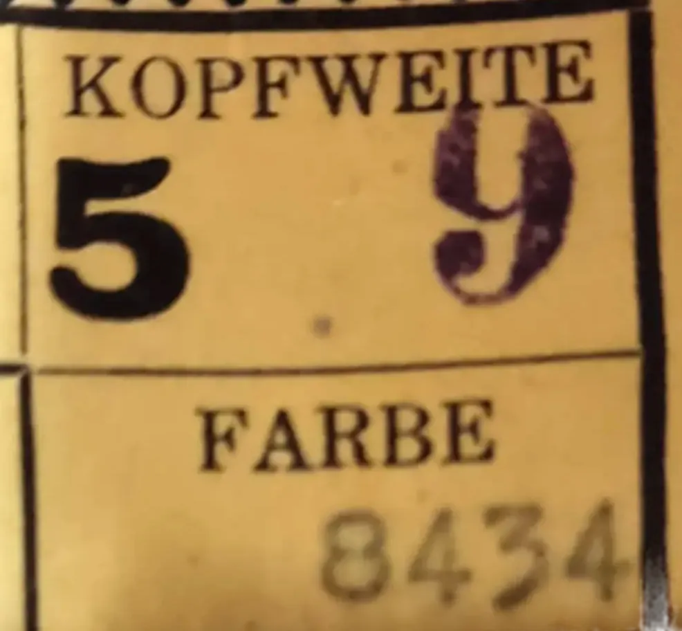 P. & C. Habig Wien Filzhut grün Gr. 9 – Bild 10
