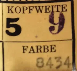 P. & C. Habig Wien Filzhut grün Gr. 9 - Bild 10