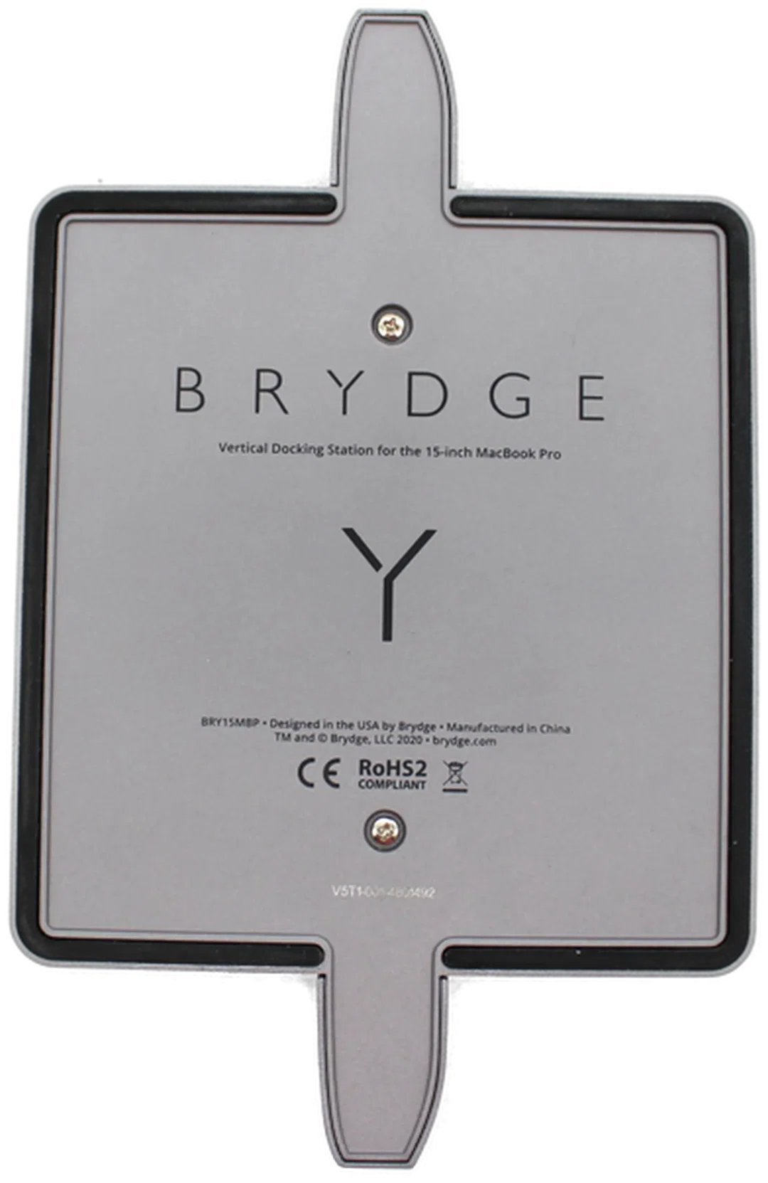Brydge Vertical Dock – Dockingstation für Apple MacBook Pro 15" (USB-C), Space-Grau – Bild 3