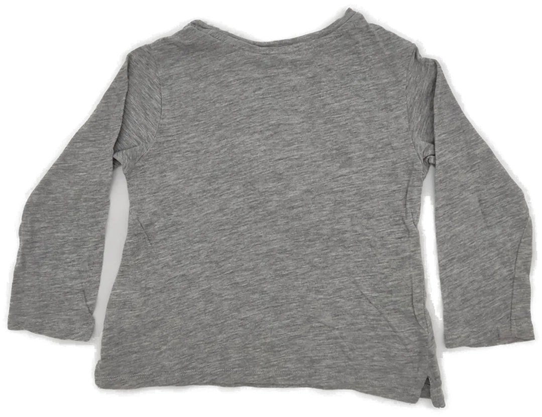 Benetton Kinder Shirt grau Gr.92 – Bild 2
