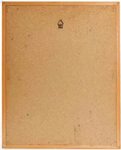 Holzbild mit Reliefbild 