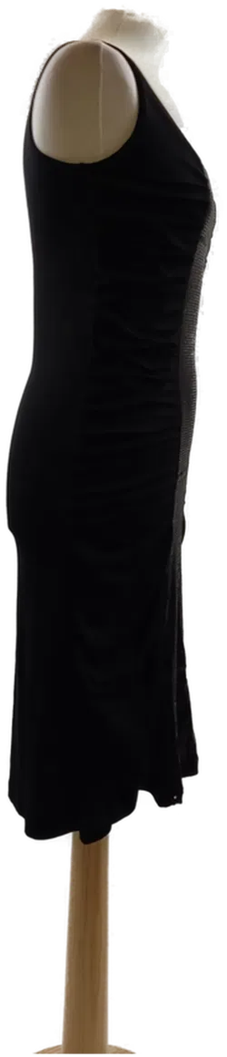 Schwarzes Kleid mit Pailletten - Bild 4