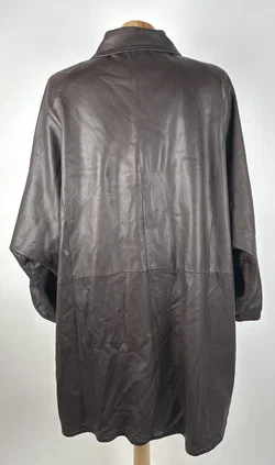 Vintage Bally Damen Ledermantel - Gr. 46 - Bild 4