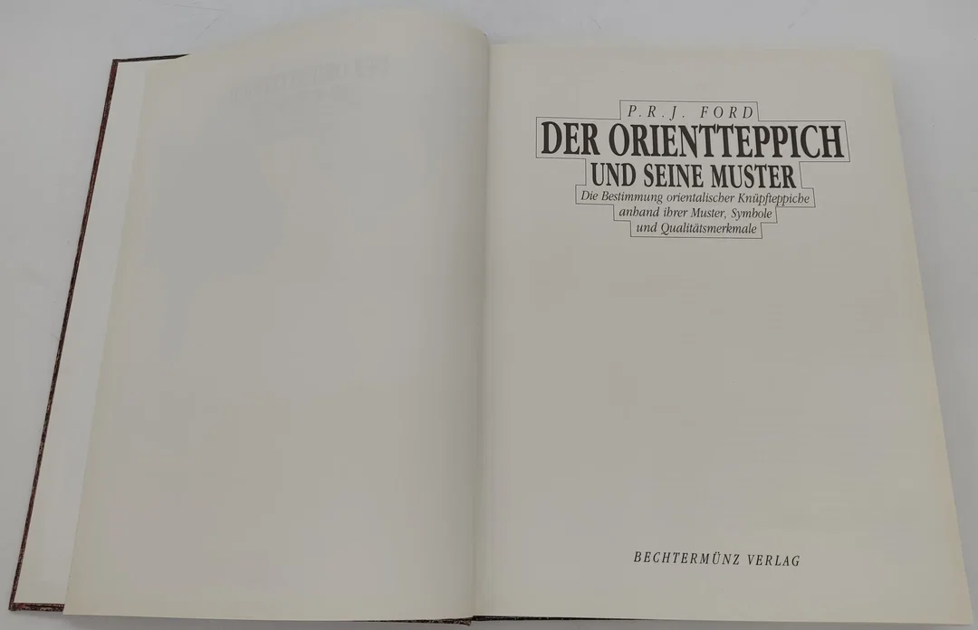 Buch "Der Orientteppich und seine Muster" von P. R. J. Ford 1997 – Bild 3