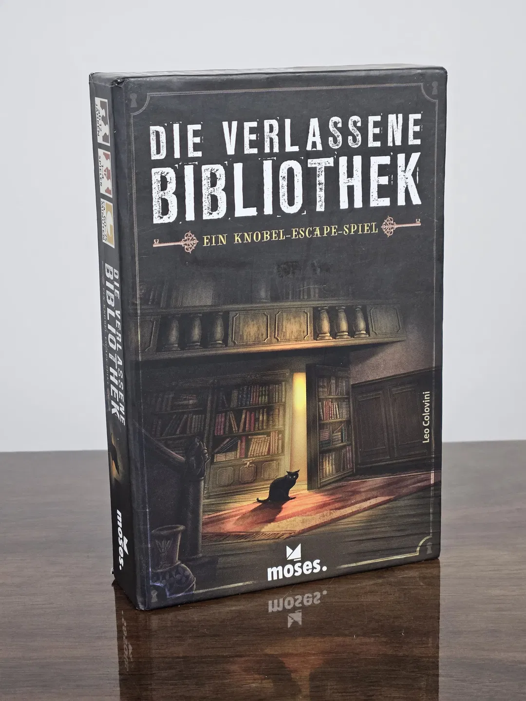 DIE VERLASSENE BIBLIOTHEK -Ein Knobel Escape Spiel - Gesellschaftsspiel - moses.  - Bild 1