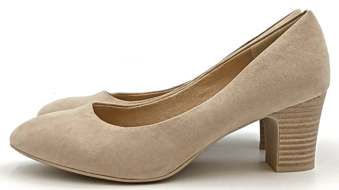 S.Oliver Damenpumps creme Soft Foam Gr. 40 – Bild 5