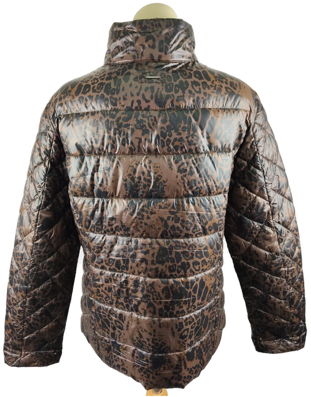 Charles Vögele Steppjacke Damen Größe 44 Animal Print | Herbstlook – Bild 2