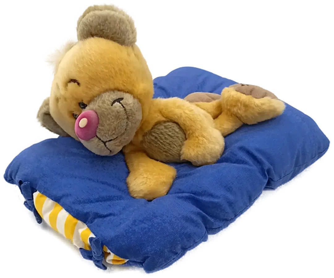 Diddl Teddybär Pimboli Stofftier mit Kissen und Aufziehfunktion  - Bild 1