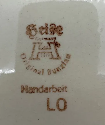 Bunzlauer Keramik Teekanne – Bild 4