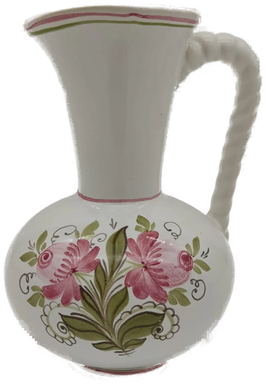 Gollhammer Keramik Krug Vasen Handarbeit - H/16 cm - Bild 1