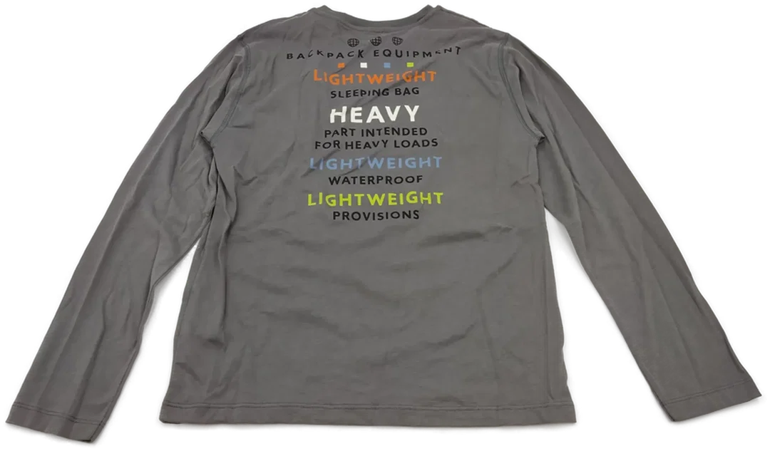 United Colors of Benetton Kindershirt grau Gr. 2XL – Bild 2