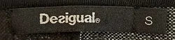 Desigual Damen Oberteil schwarz/weiß gemustert Gr. S - Bild 3