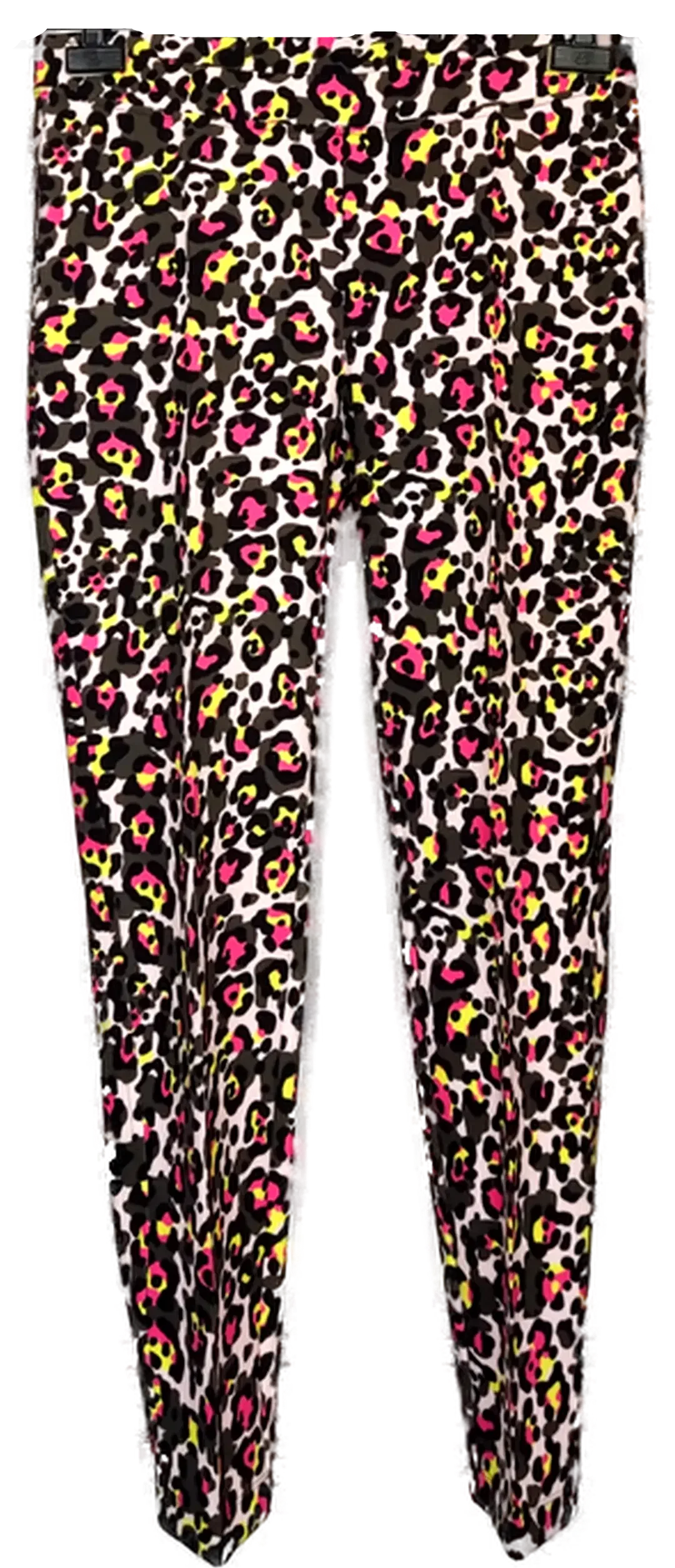 Marc Cain Damen Hose mehrfarbig mit Leo-Print Gr. M - Bild 1