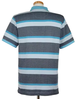 Baldessarini Herren Polo Shirt, blau - Gr. L  - Bild 2