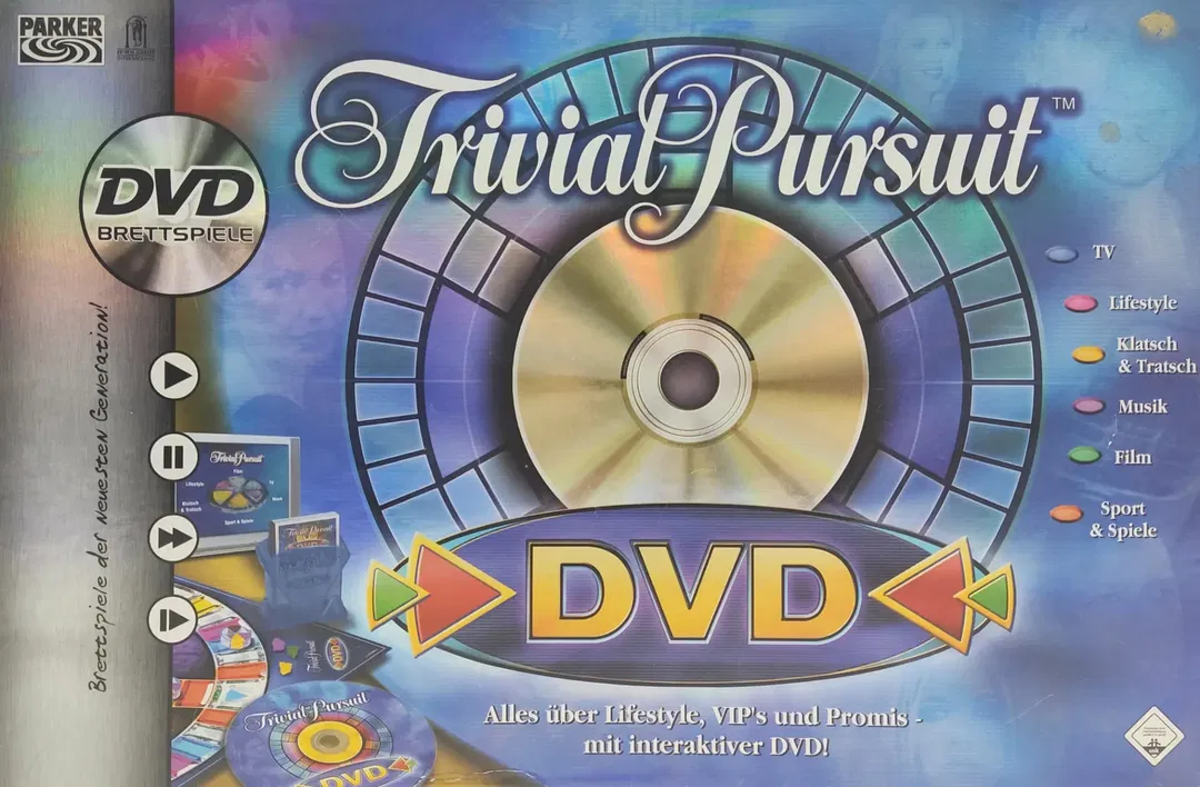 Trivial Pursuit - DVD Gesellschaftsspiel - Parker - Bild 1