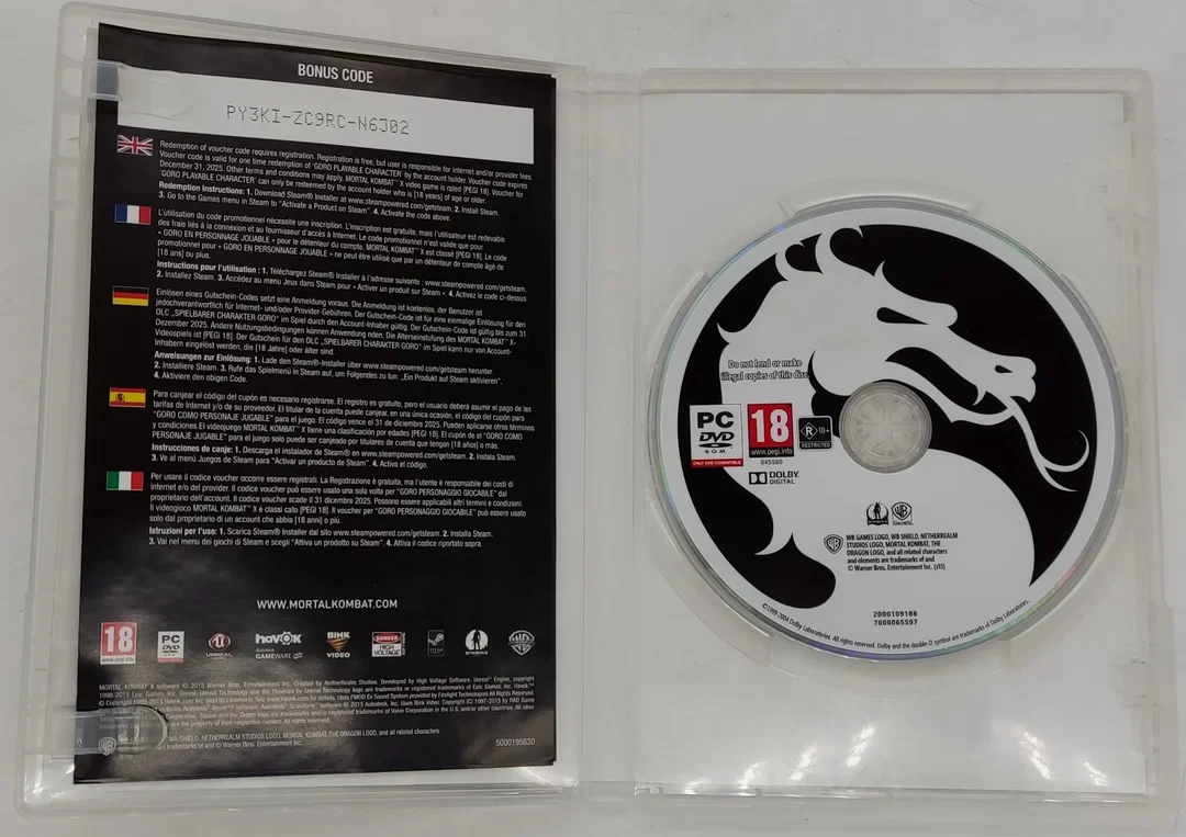 PC Game DVD-ROM Mortal Kombat X – Bild 2