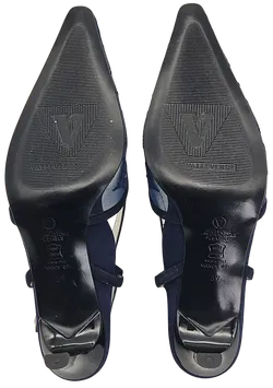 VALLE VERDE Damen Pumps, blau - Gr. 39 - Bild 5