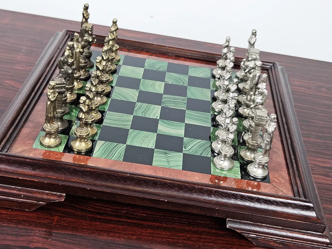 Vintage Schachspiel - Gesellschaftsspiel  - Bild 1