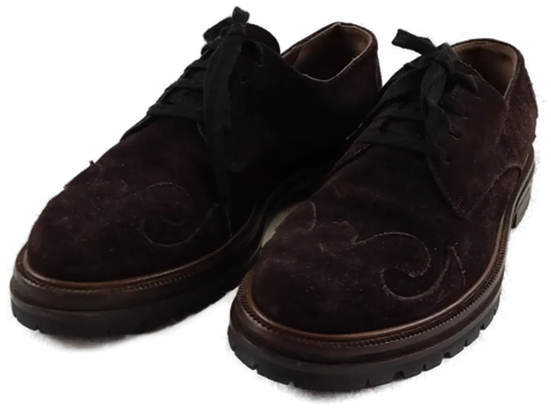 Marni Schnürschuhe aus Veloursleder  – Bild 2