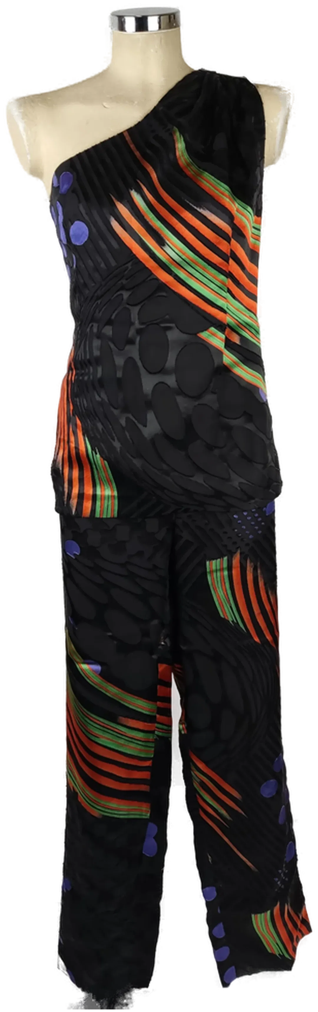 Zweiteiler (Top+Hose) Asymmetrischer Schnitt | Einmaliges Unikat - Bild 4