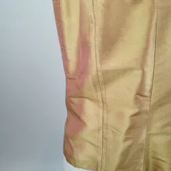 Schimmerndes Tanktop - gold/rosa / mit Reißverschluss - Bild 3