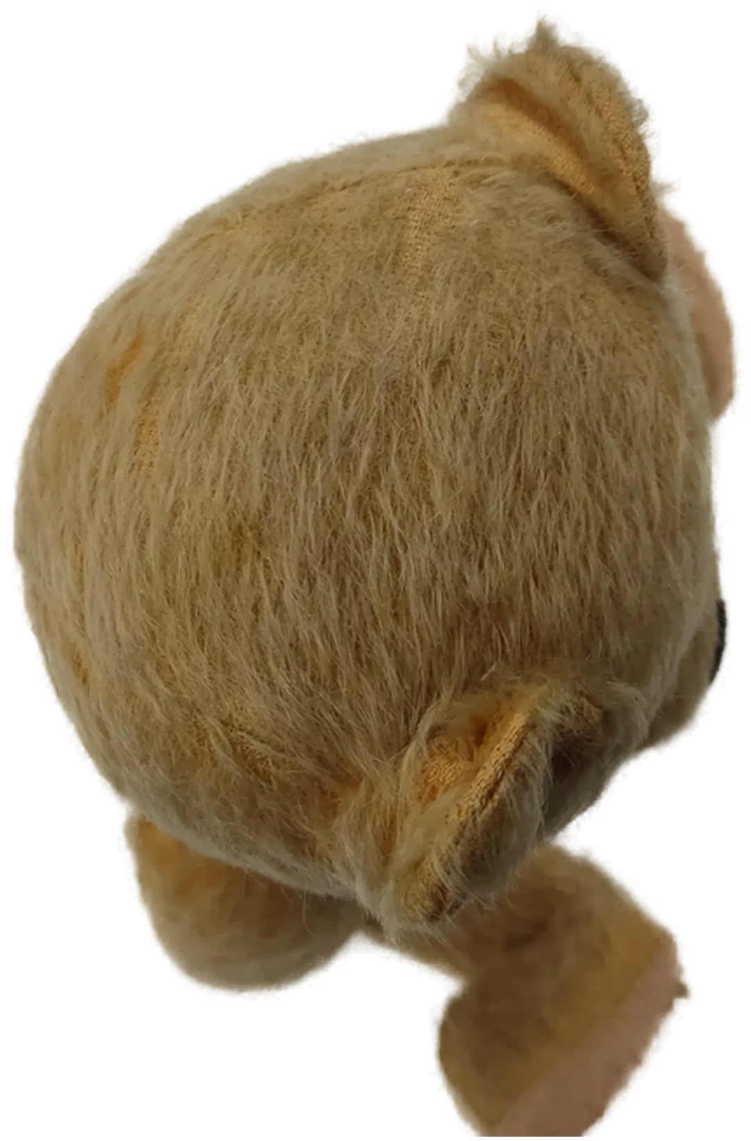 Vintage Teddybär hellbraun mit roter Schleife – Bild 4