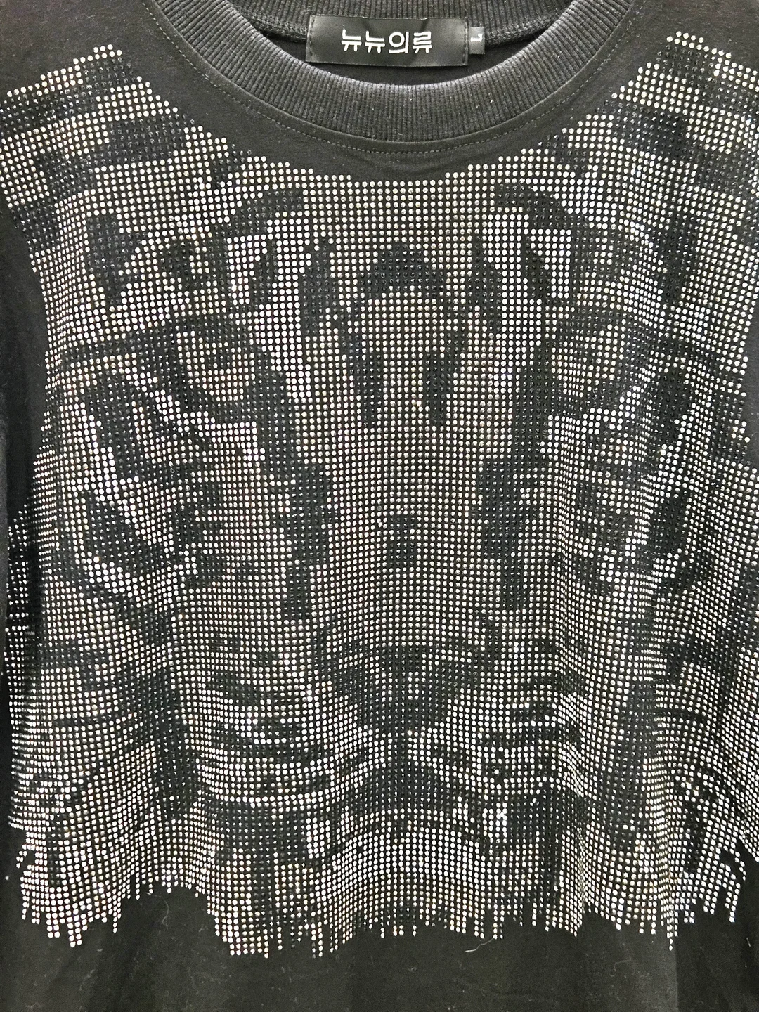 Damen Pulli mit Tigerkopf, schwarz - Gr. L – Bild 3