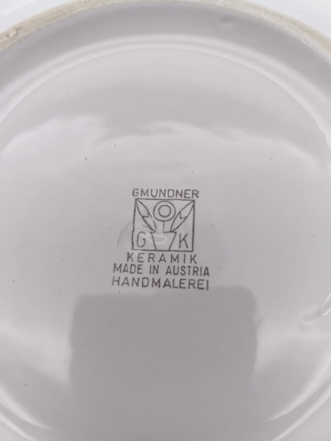Gmundner Keramik, Wandteller, Ø 25cm – Bild 3