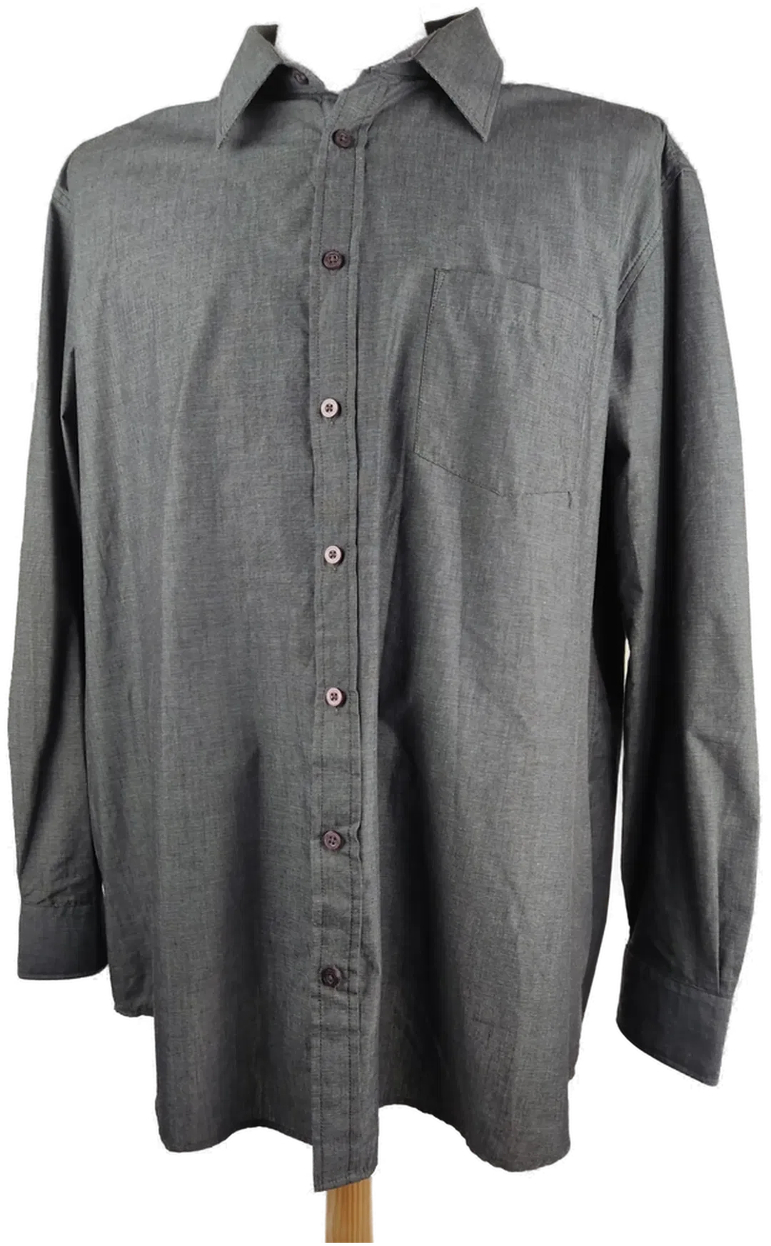 Reward Herren-Hemd langarm anthrazit - 3XL/56 - Bild 4
