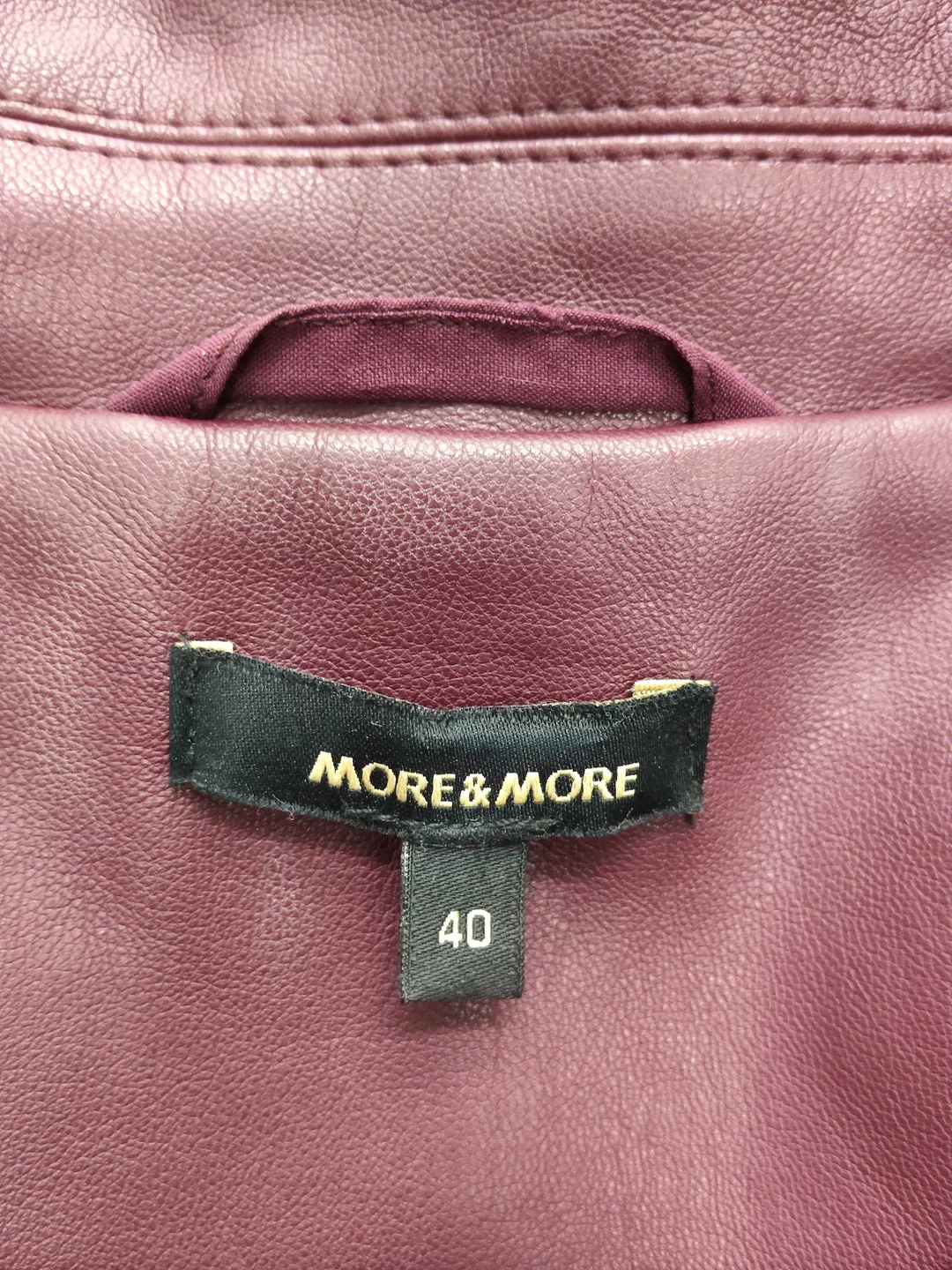 More & More Damenzweiteiler Bordeaux Größe 40 | Elegant – Bild 6
