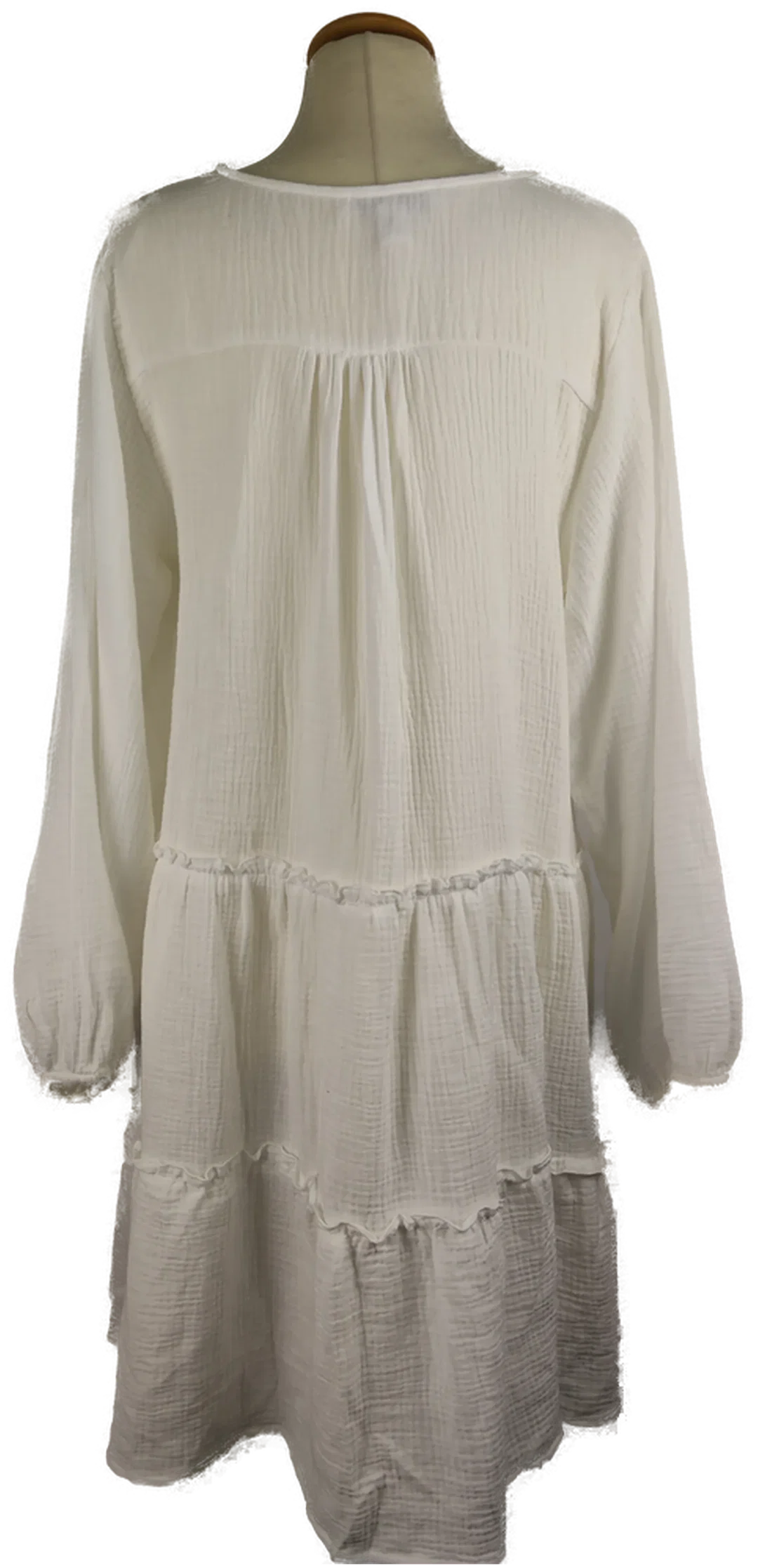 Minikleid AMISU Baumwolle Gr. 38 | Sommerleicht – Bild 3