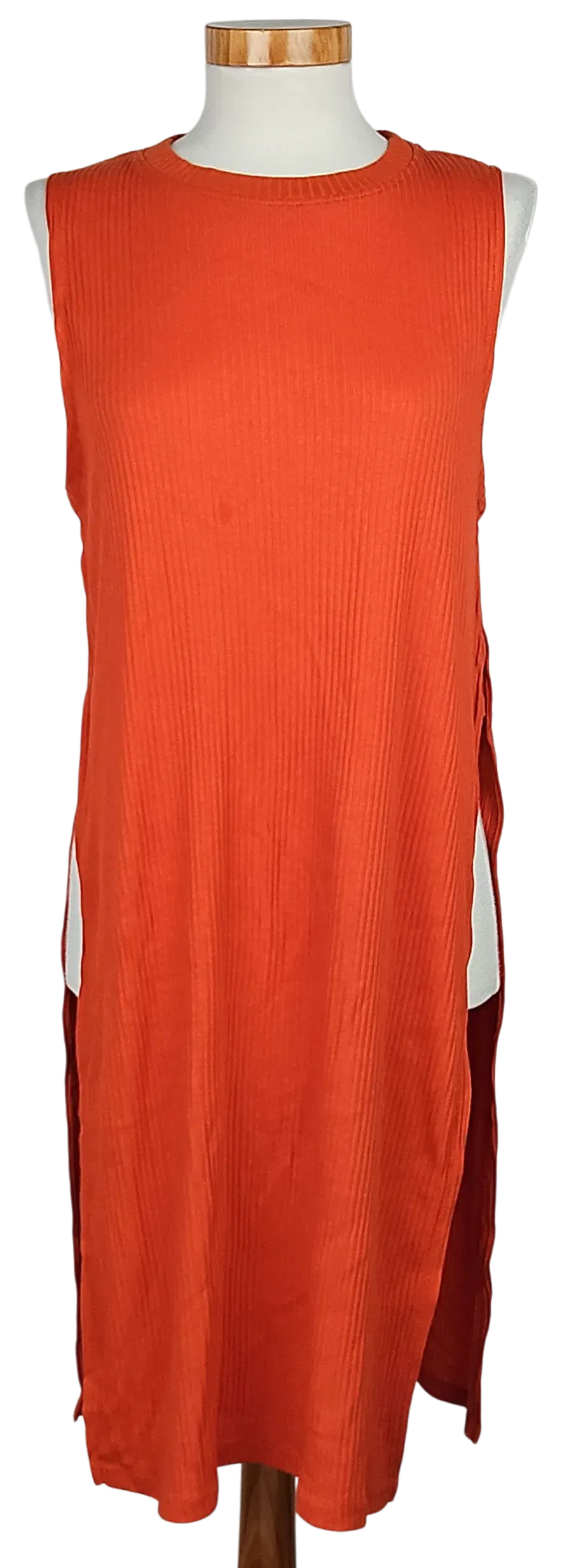 AMISU Damen Longshirt, orange - Gr. M  - Bild 1
