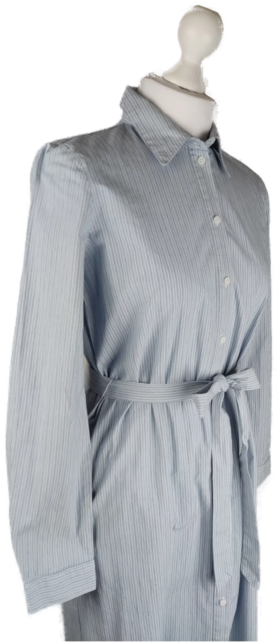 Esprit Hemdblusenkleid Gestreift S | Leicht & Zeitlos – Bild 4