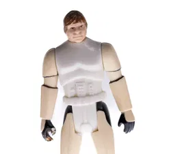 Vintage Star Wars Action Figure Luke Skywalker Stormtrooper -ohne Helm und ohne Gurt - Bild 3