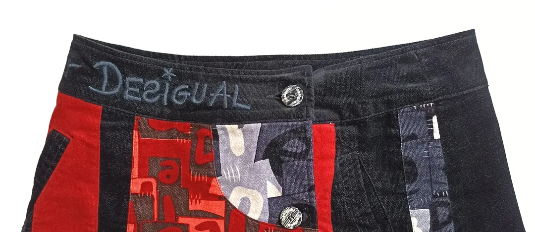 Desigual Damenrock gemustert Gr. L – Bild 3