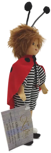 Kasma Porzellan Sammlerpuppe Marienkäfer - Bild 3