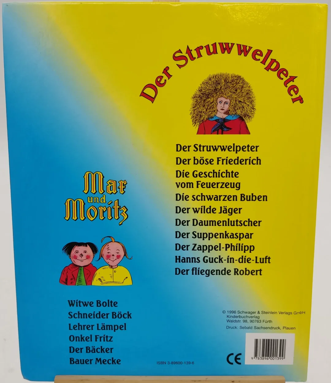 Klassiker: "Der Struwwelpeter" und  "Max und Moritz" von Wilhelm Busch – Bild 2
