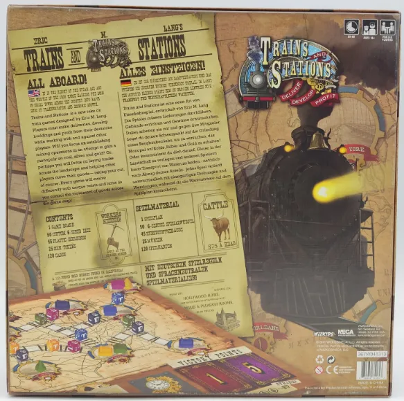 Trains and Stations - Gesellschaftspiel - Wizkids  – Bild 2