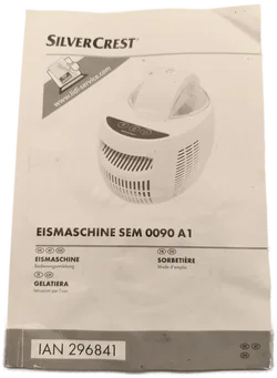 Eismaschine, Silver Crest, Neu - Bild 5
