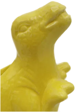 T-Rex Übertöpfe 2er -SET in Gelb und Weiß  - Bild 3