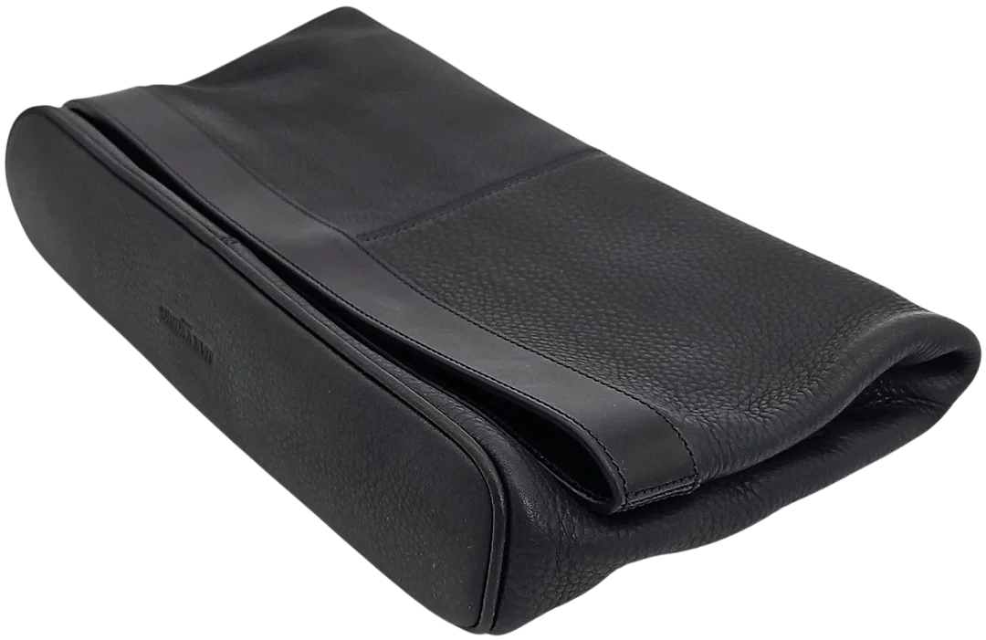 Max V. Koenig Damen Lederhandtasche/Clutch, schwarz - Höhe ca. 35 cm  – Bild 3