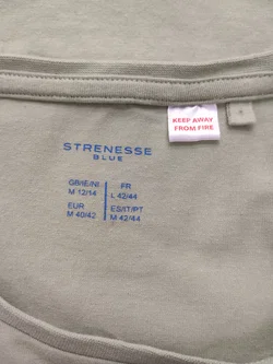Damen T-Shirt Strenesse Baumwolle Größe 42 | Zeitloser Casual - Bild 5