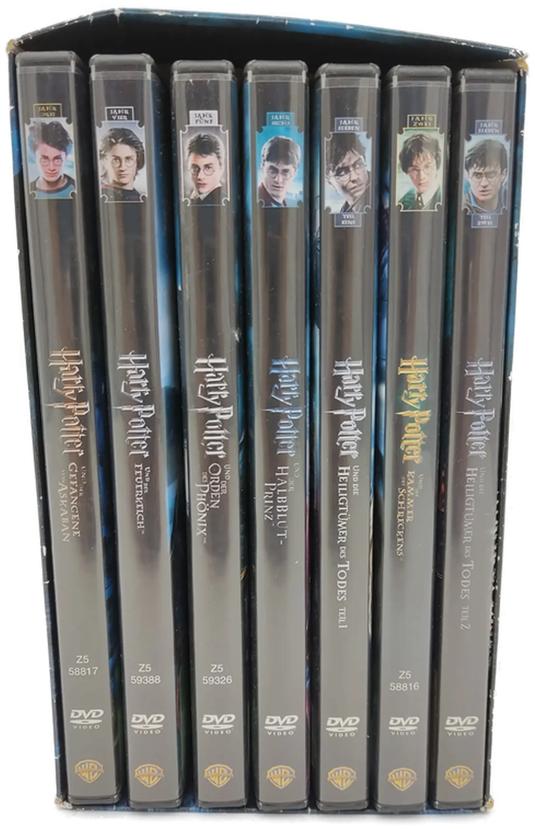 Harry Potter  DVD-Collection, 7 CDs, Stein der Weisen fehlt! – Bild 2