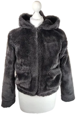 Kinder Plüschjacke H&M Gr. 153-158 | Kuschelpracht - Bild 1